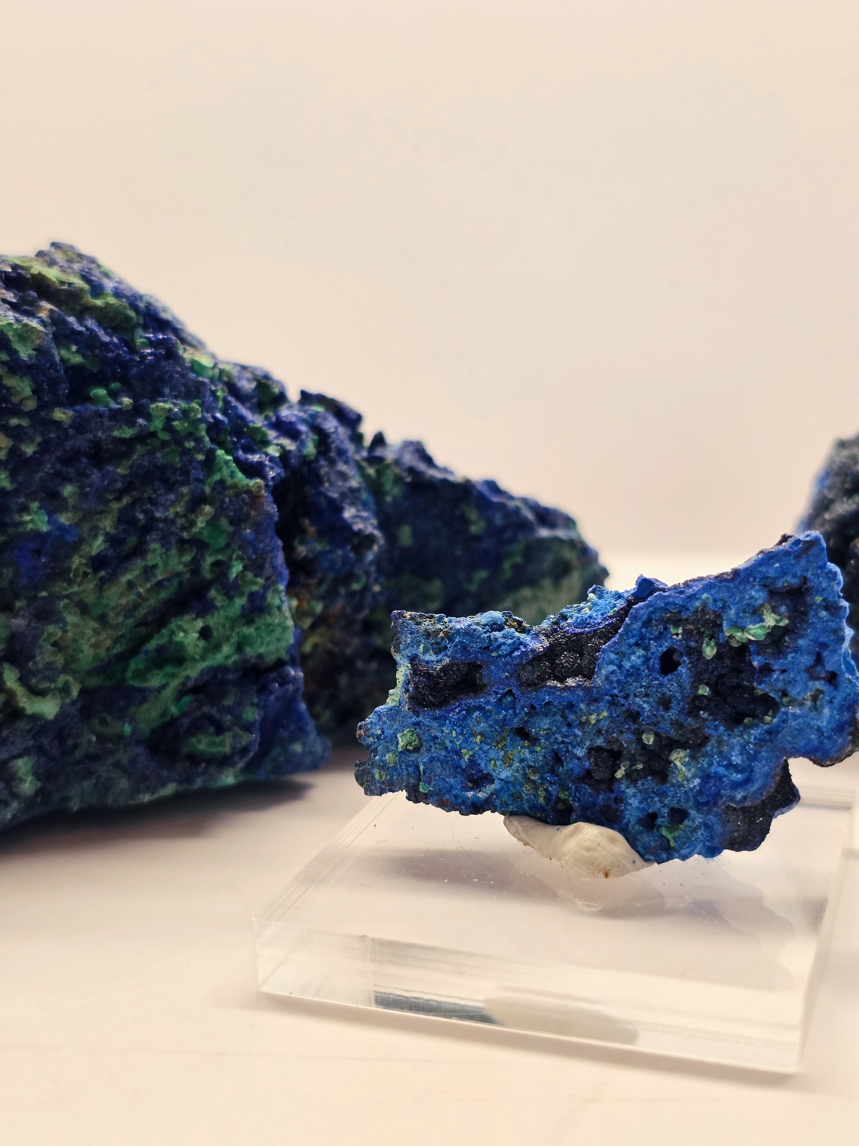 Azurite x Malachite • Mapimi, Durango, Mexico