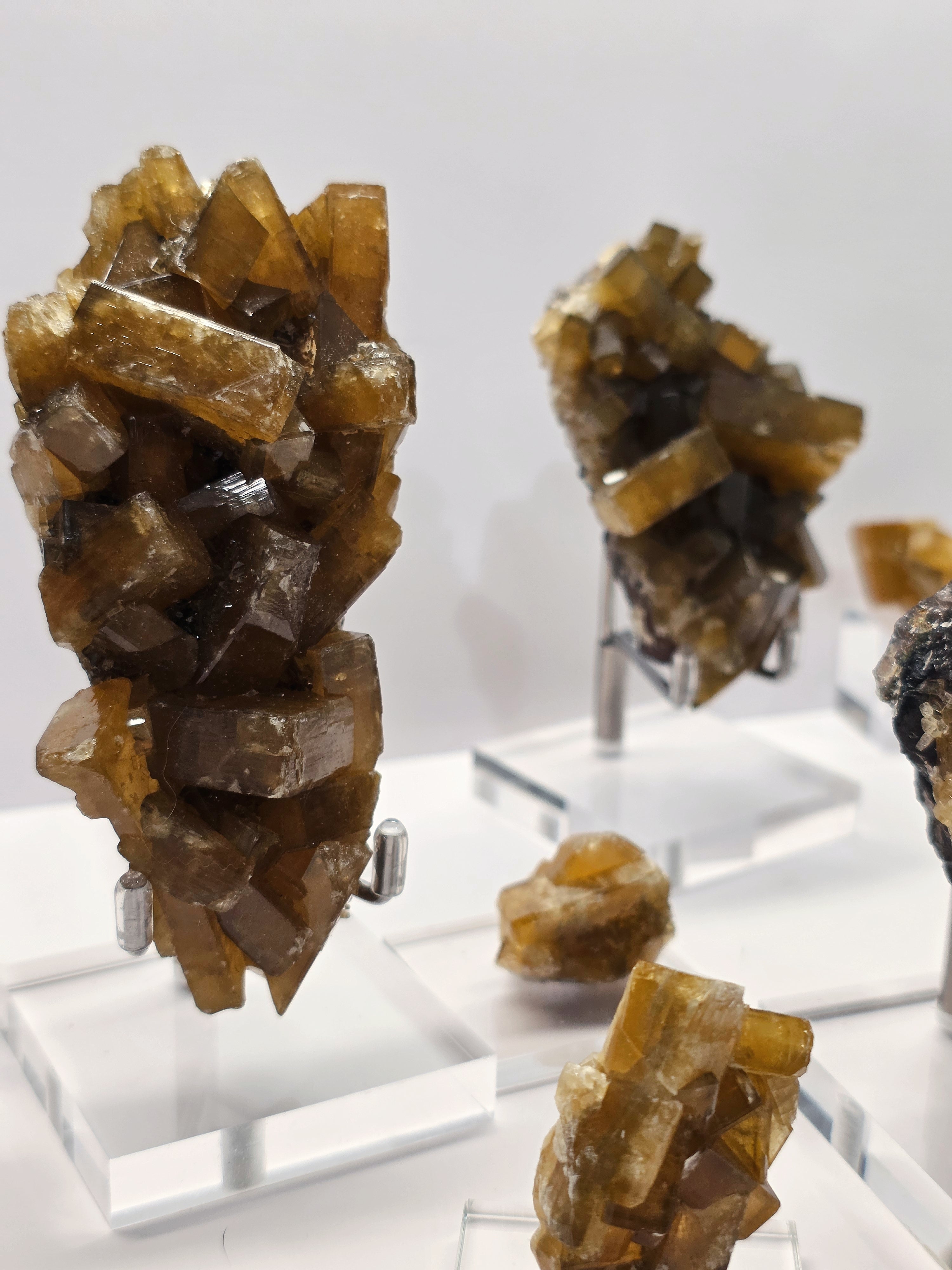 Golden Barite • Xiefang Mine, Jiangxi, China